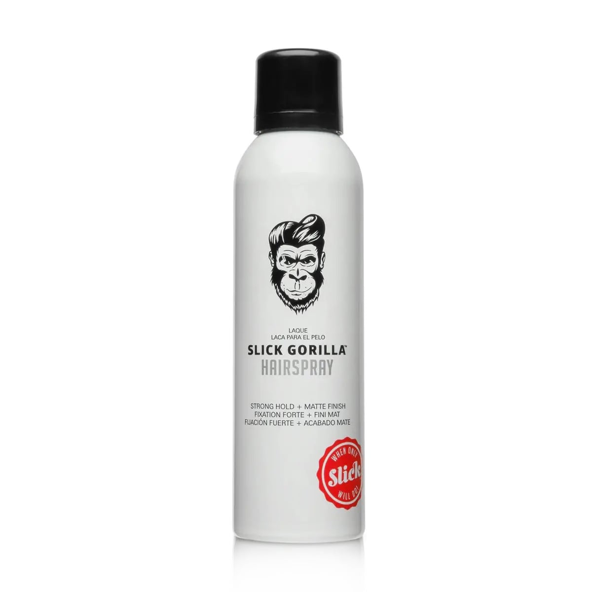 Лак для укладання волосся Slick Gorilla Hair Spray сильної фіксації, з матовим фінішем, 200 мл